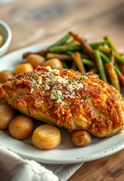 Crispy Baked Chicken Made With Instant Potatoes — Gran Cooks