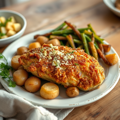 Crispy Baked Chicken Made With Instant Potatoes — Gran Cooks