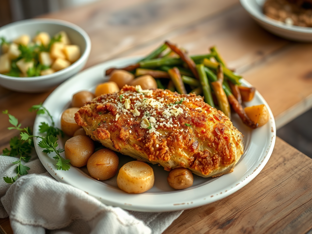 Crispy Baked Chicken Made With Instant Potatoes — Gran Cooks