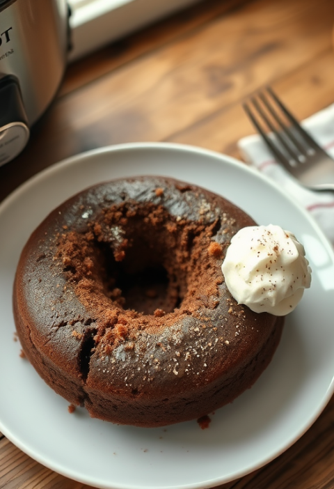 Crock Pot Chocolate Cake — Gran Cooks