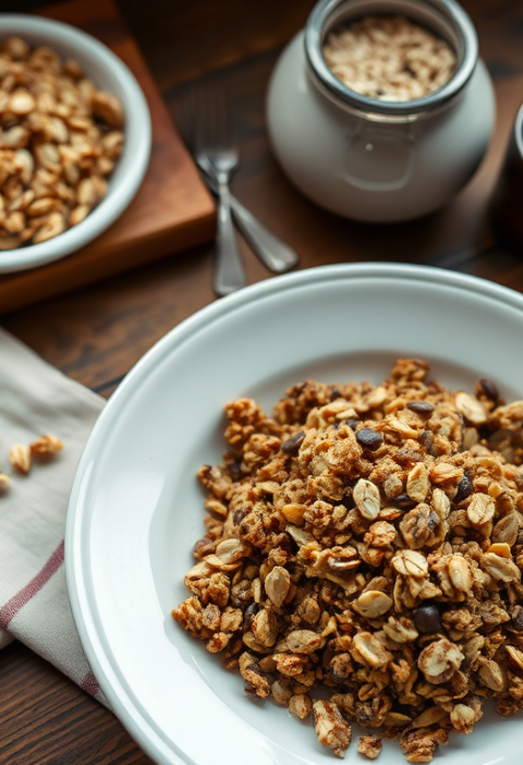 Crunchy Granola — Gran Cooks