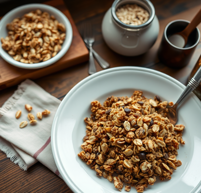 Crunchy Granola — Gran Cooks