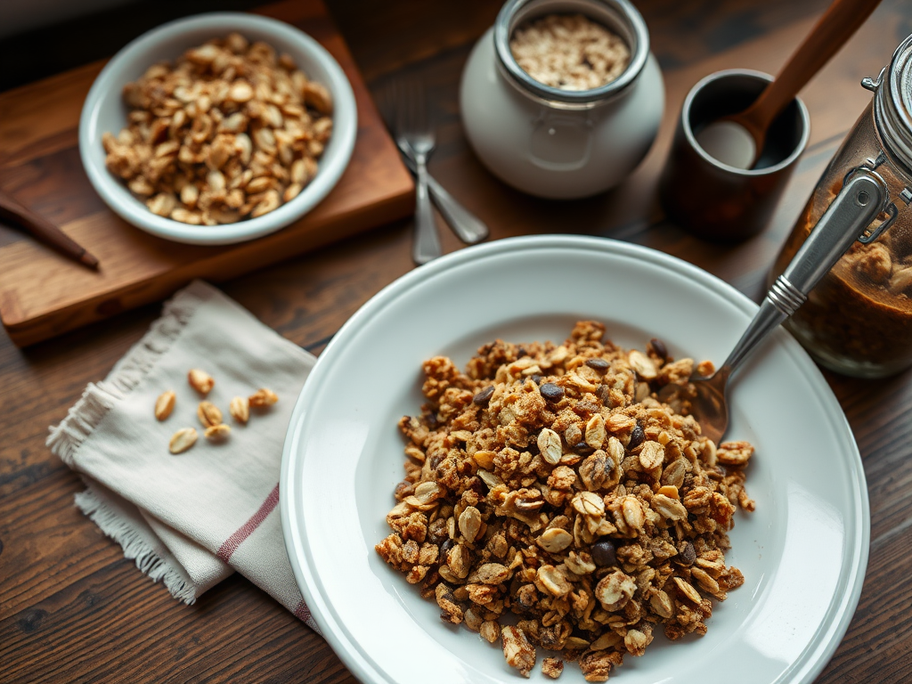 Crunchy Granola — Gran Cooks