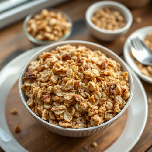 Crunchy Granola (Muesli) — Gran Cooks