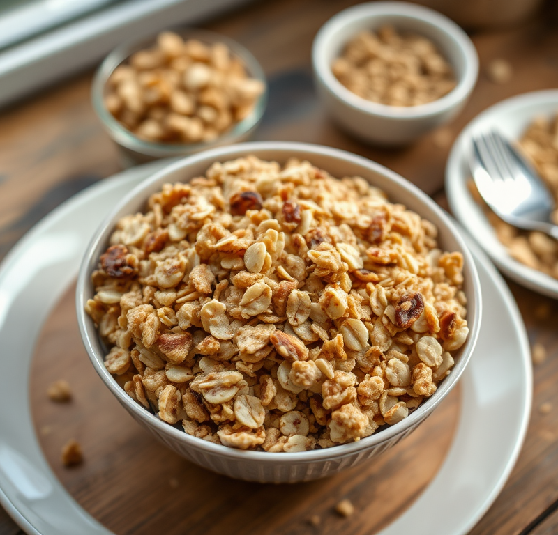 Crunchy Granola (Muesli) — Gran Cooks