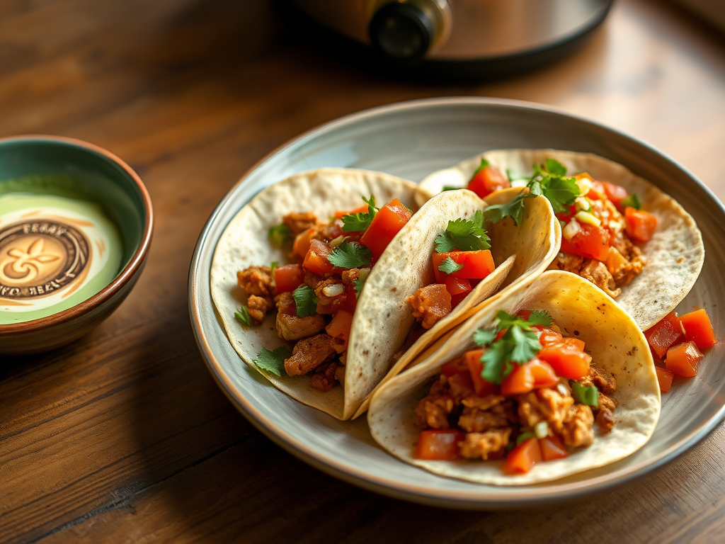Dana's Slow Cooker Chicken Tacos — Gran Cooks