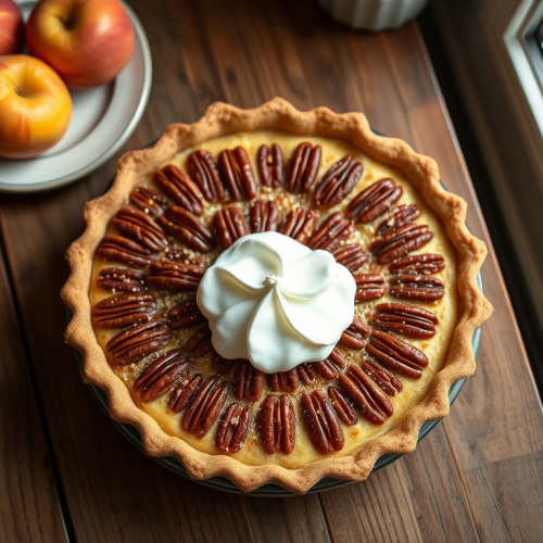Deep Dish Pecan Pie With Cream Cheese Crust Recipe — Gran Cooks
