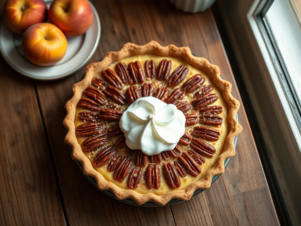 Deep Dish Pecan Pie With Cream Cheese Crust Recipe — Gran Cooks