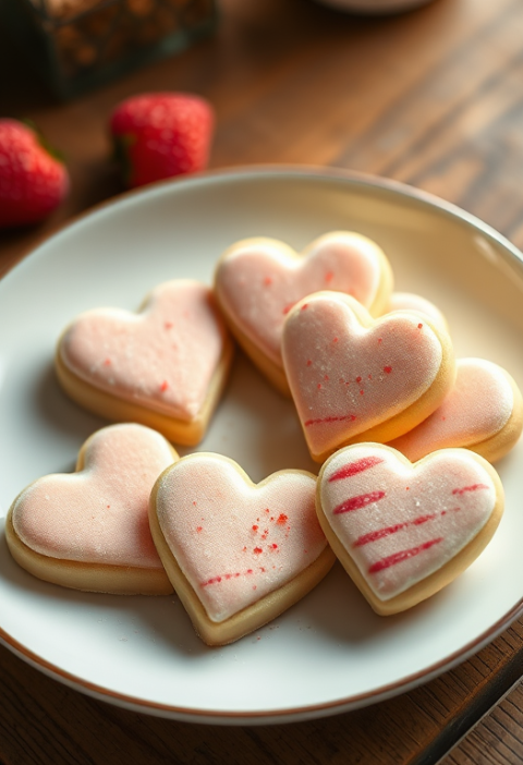 Delicate Heart Sugar Cookies — Gran Cooks