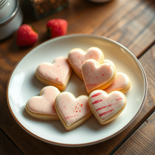 Delicate Heart Sugar Cookies — Gran Cooks
