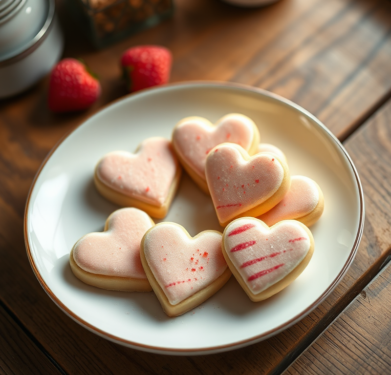 Delicate Heart Sugar Cookies — Gran Cooks
