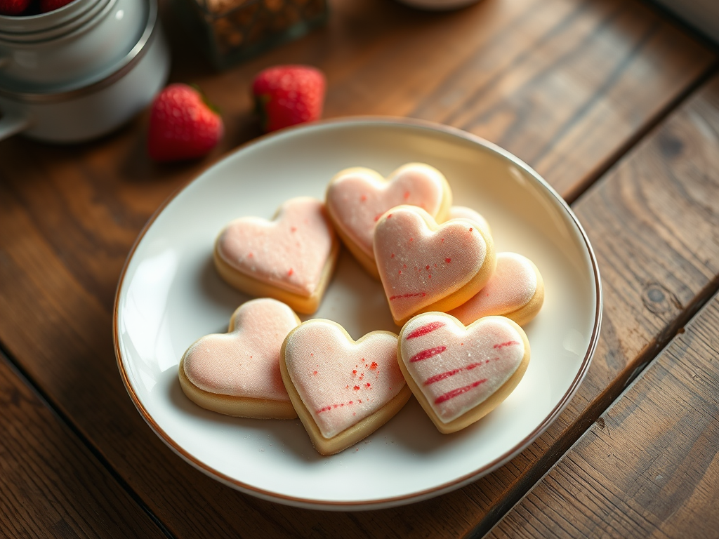 Delicate Heart Sugar Cookies — Gran Cooks