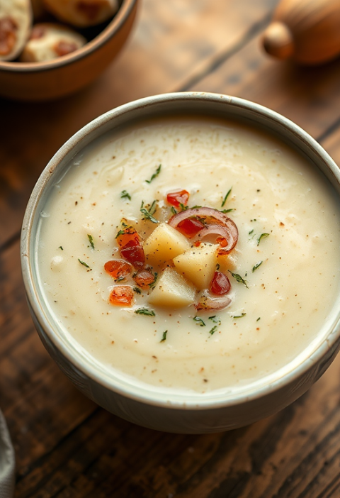 Easy Cream of Potato Soup — Gran Cooks