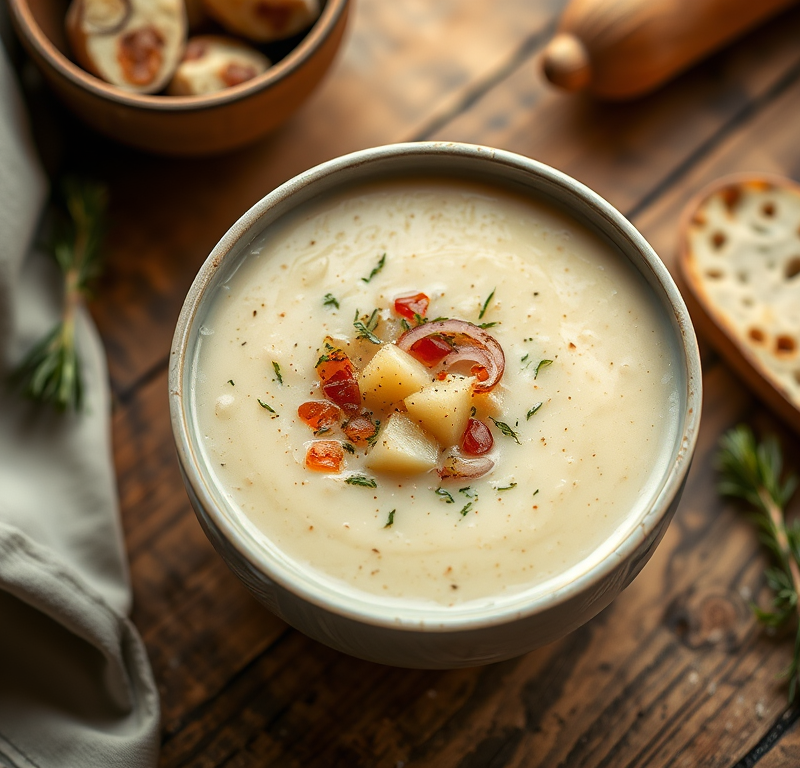 Easy Cream of Potato Soup — Gran Cooks