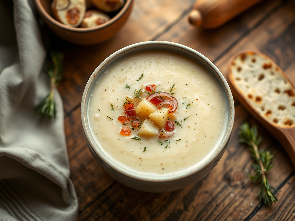 Easy Cream of Potato Soup — Gran Cooks