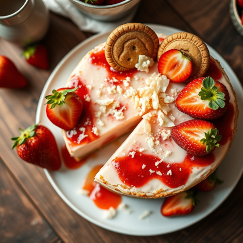 Easy Strawberry Cheesecake — Gran Cooks