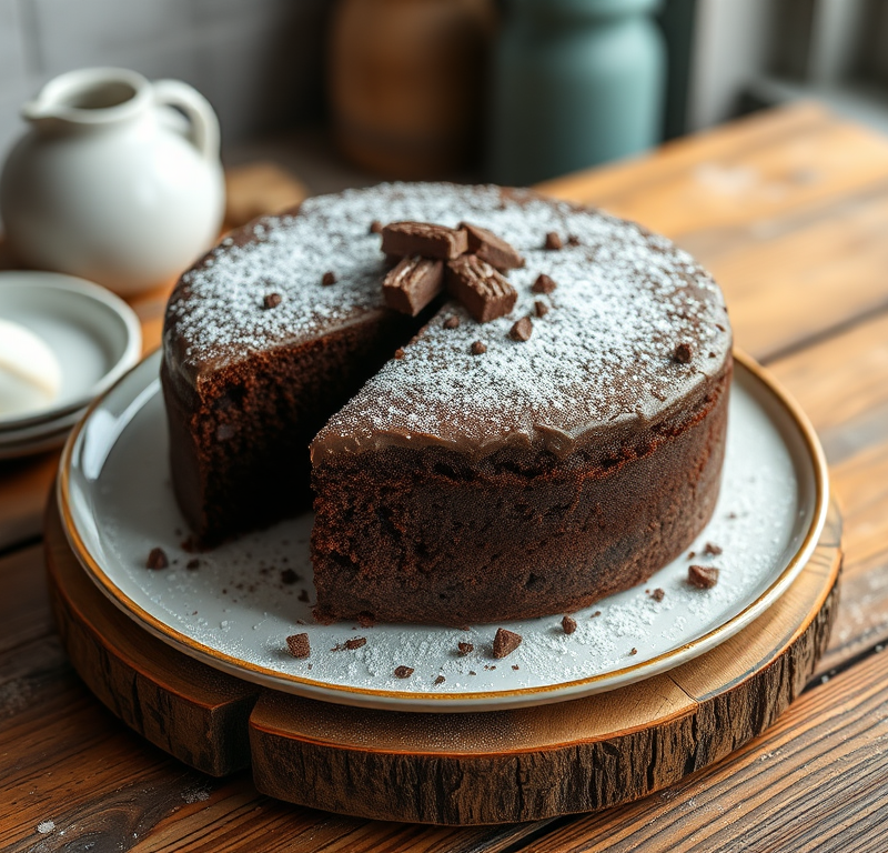 Eggless Chocolate Cake — Gran Cooks