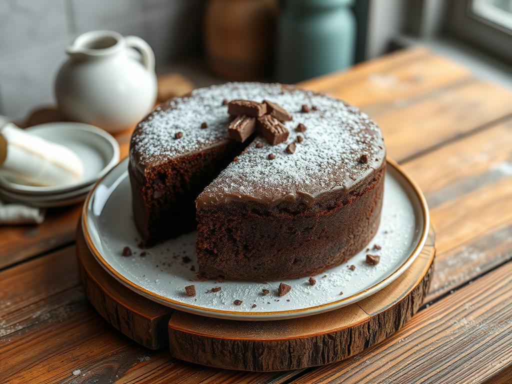 Eggless Chocolate Cake — Gran Cooks