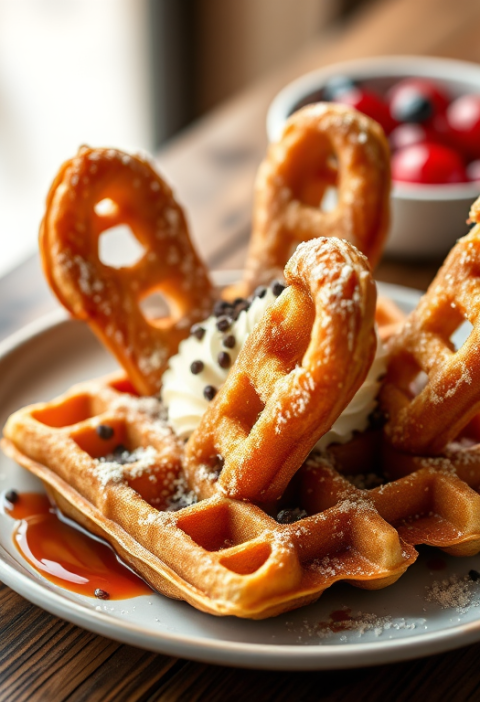Elephant ears/ churro waffles — Gran Cooks