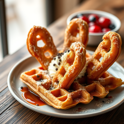 Elephant ears/ churro waffles — Gran Cooks