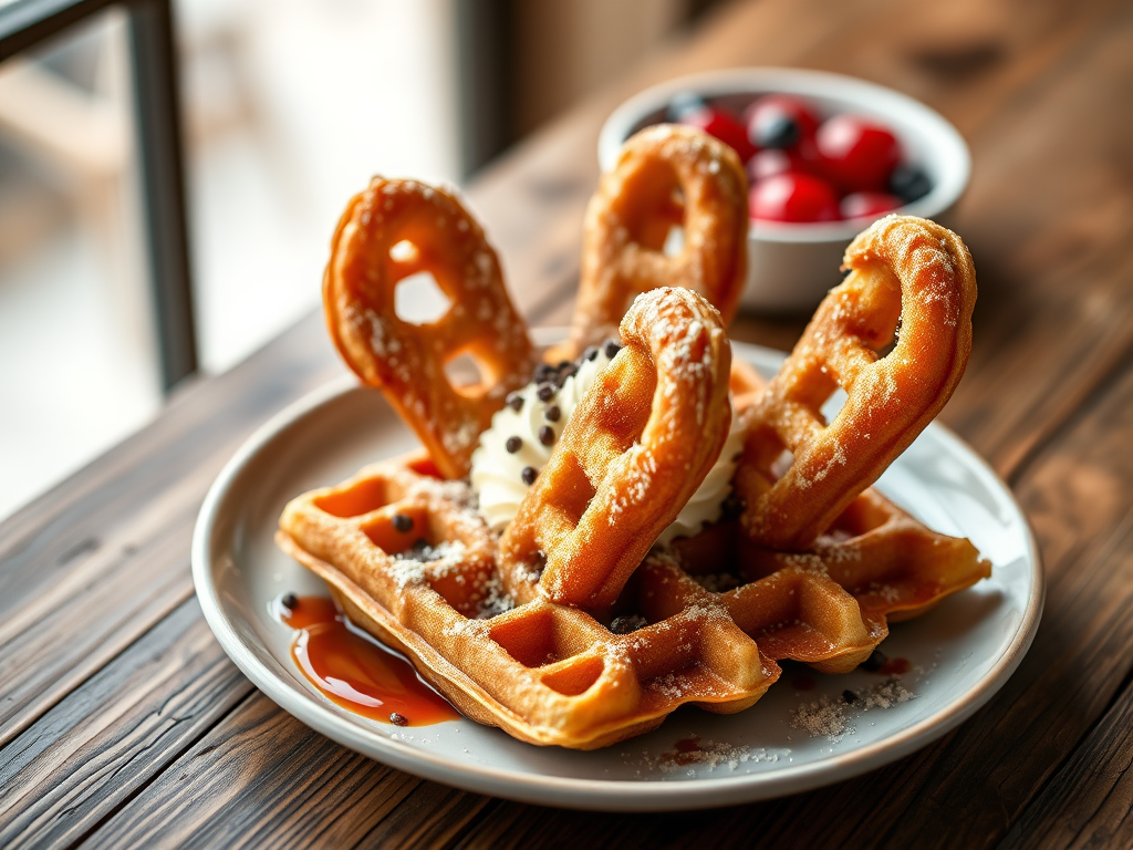 Elephant ears/ churro waffles — Gran Cooks