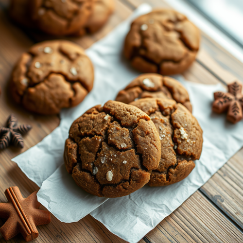 Fat Free Gingerbread Cookies — Gran Cooks
