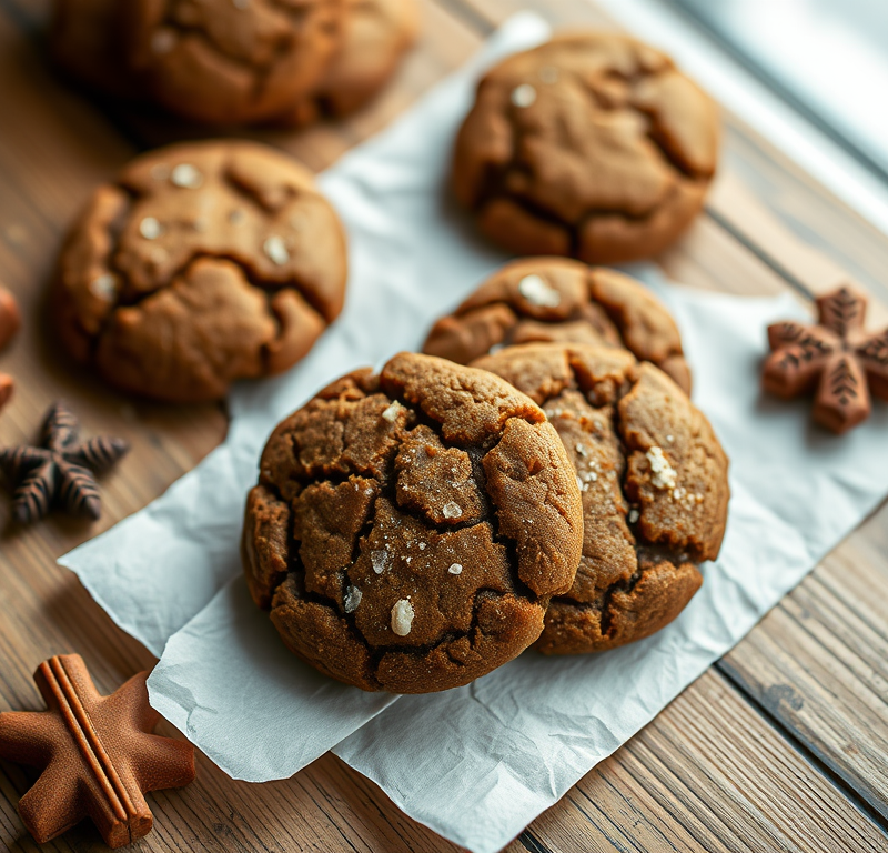 Fat Free Gingerbread Cookies — Gran Cooks