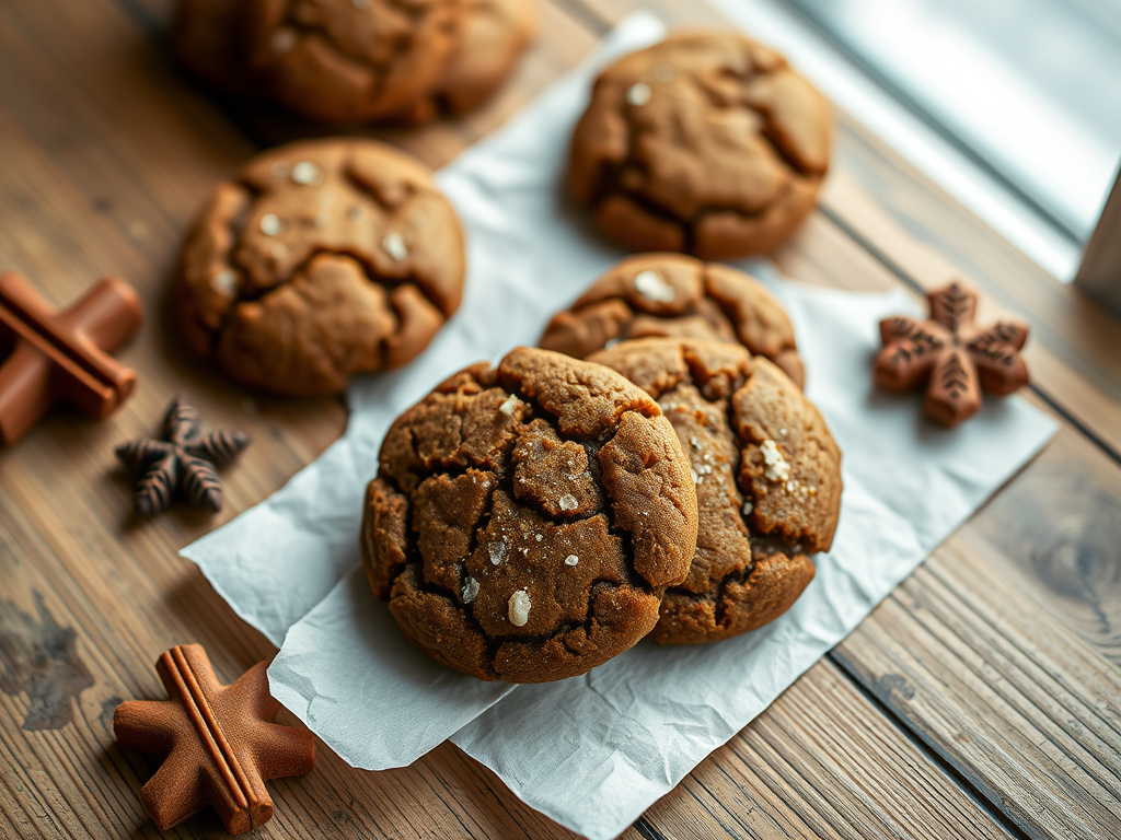 Fat Free Gingerbread Cookies — Gran Cooks