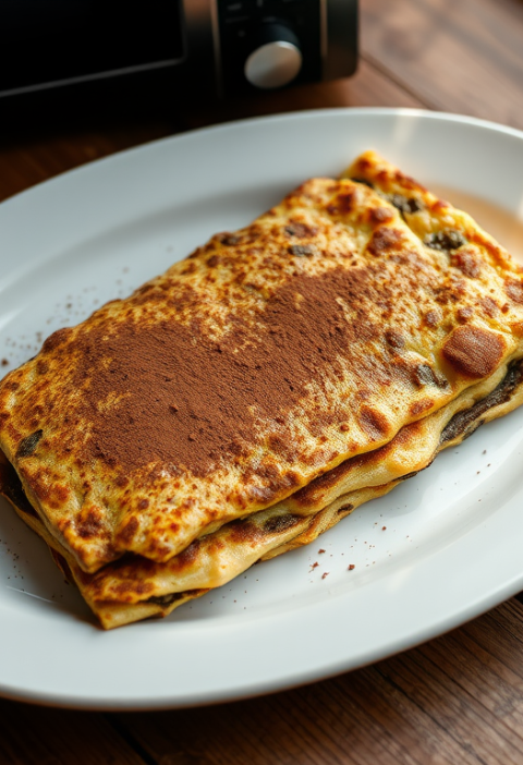 Fat-Free Protein-Packed Chocolate Omelette (Microwave) — Gran Cooks