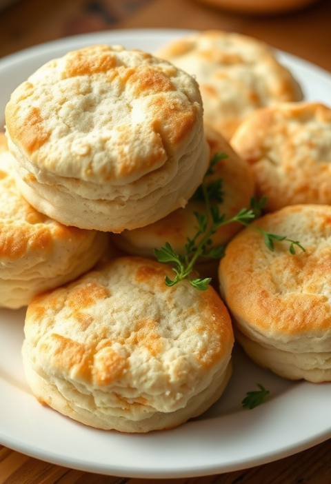 Flaky Buttermilk Biscuits — Gran Cooks