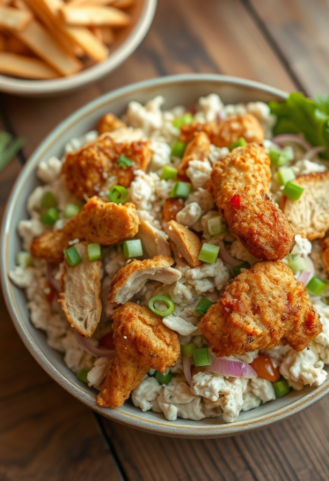 Fried Chicken Chicken Salad — Gran Cooks