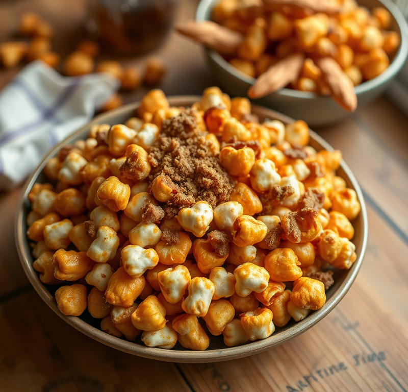 Gingerbread Caramel Corn — Gran Cooks