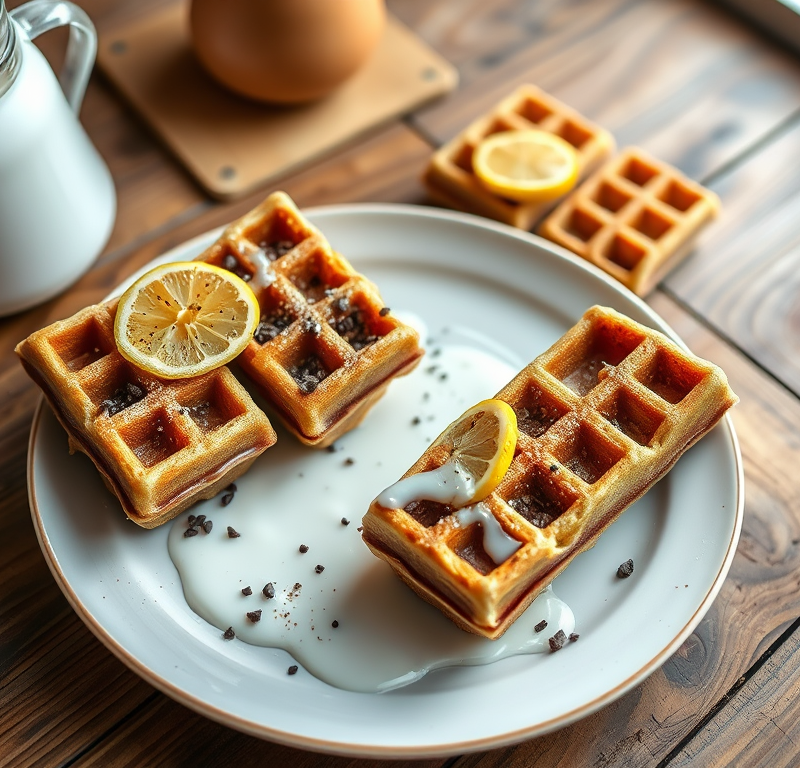 Gluten Free Protein Toaster Waffles — Gran Cooks