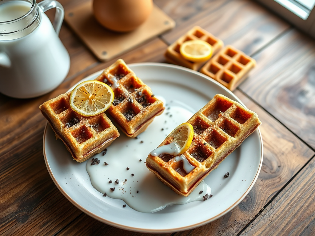 Gluten Free Protein Toaster Waffles — Gran Cooks