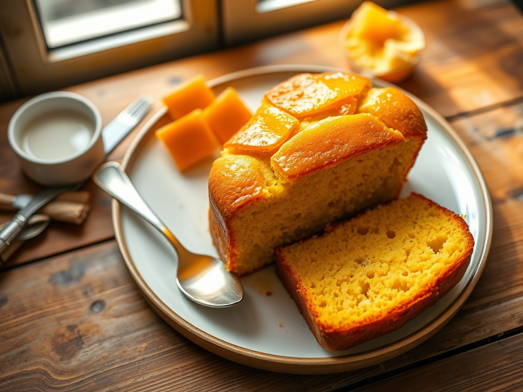 Golden Saffron Pound Cake — Gran Cooks