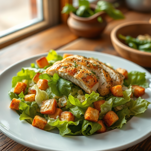 Grilled Chicken Caesar Salad — Gran Cooks