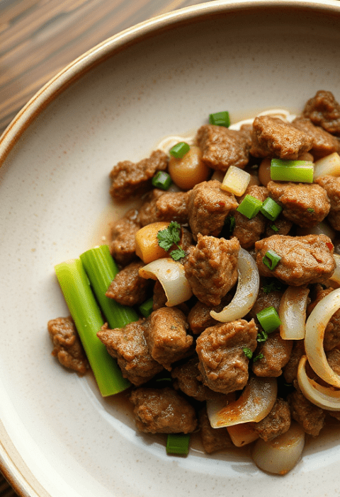 Ground Beef Vegetable Fricassee Recipe — Gran Cooks