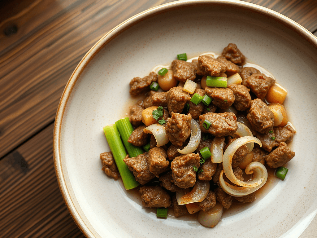 Ground Beef Vegetable Fricassee Recipe — Gran Cooks