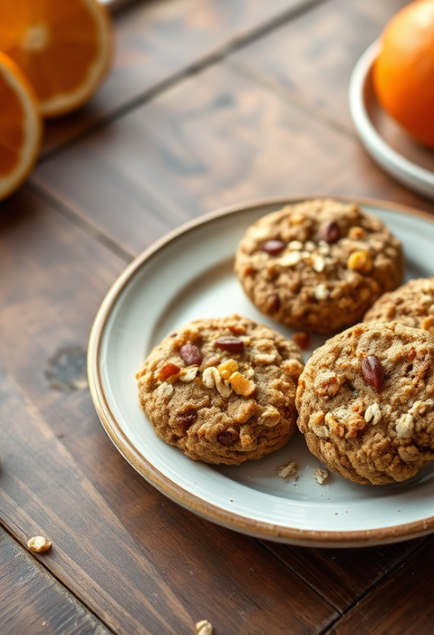 Healthy Cran-Orange Oatmeal Cookies — Gran Cooks