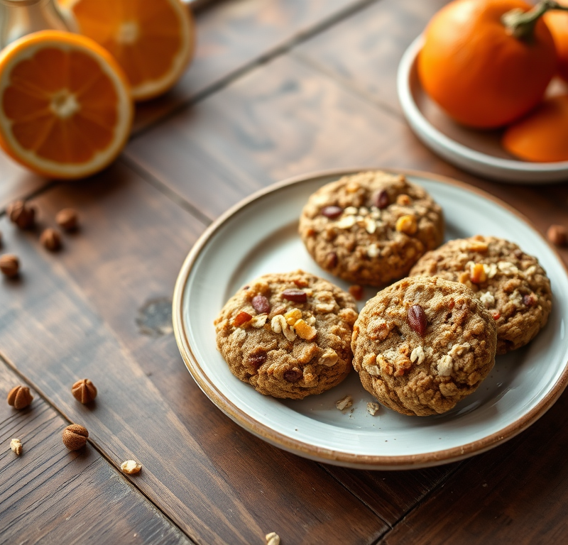 Healthy Cran-Orange Oatmeal Cookies — Gran Cooks