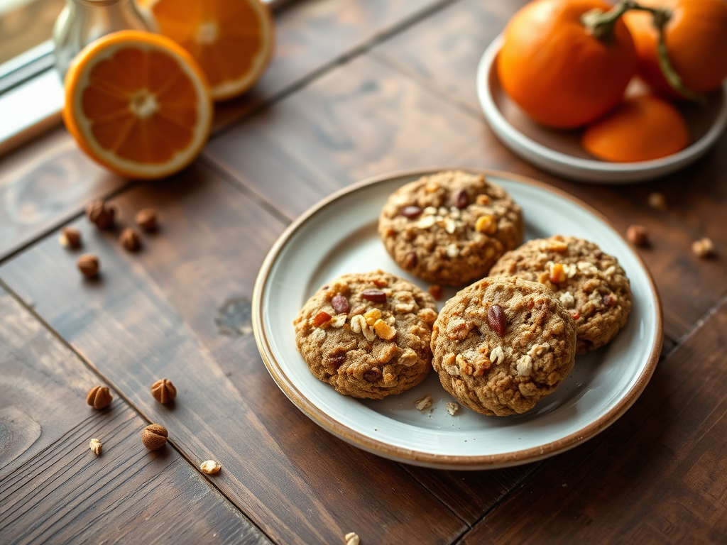 Healthy Cran-Orange Oatmeal Cookies — Gran Cooks
