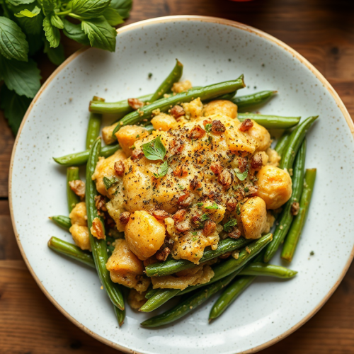 Herbed Green Bean Casserole — Gran Cooks