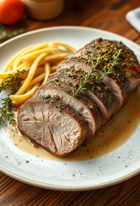Herbed Pork Tenderloin — Gran Cooks