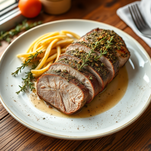 Herbed Pork Tenderloin — Gran Cooks