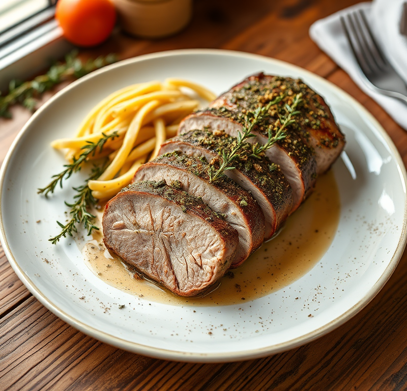 Herbed Pork Tenderloin — Gran Cooks