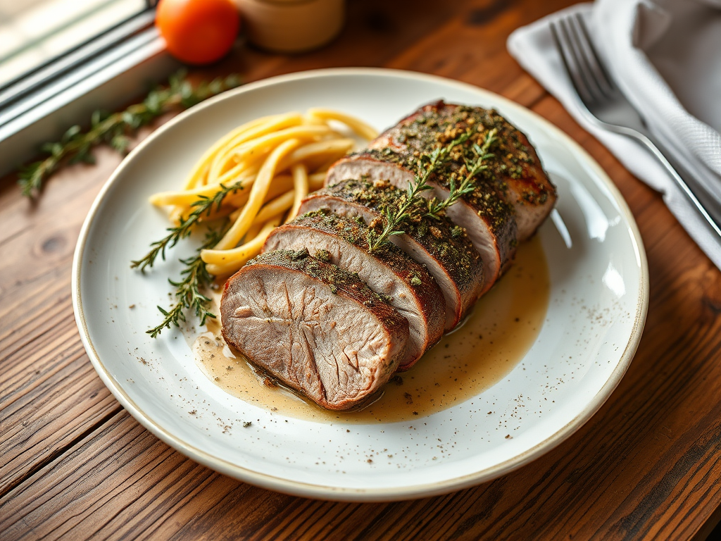 Herbed Pork Tenderloin — Gran Cooks