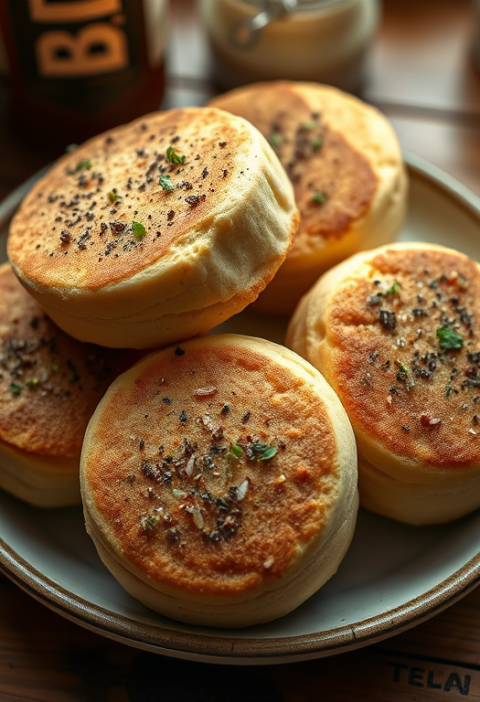 Homemade English Muffins — Gran Cooks
