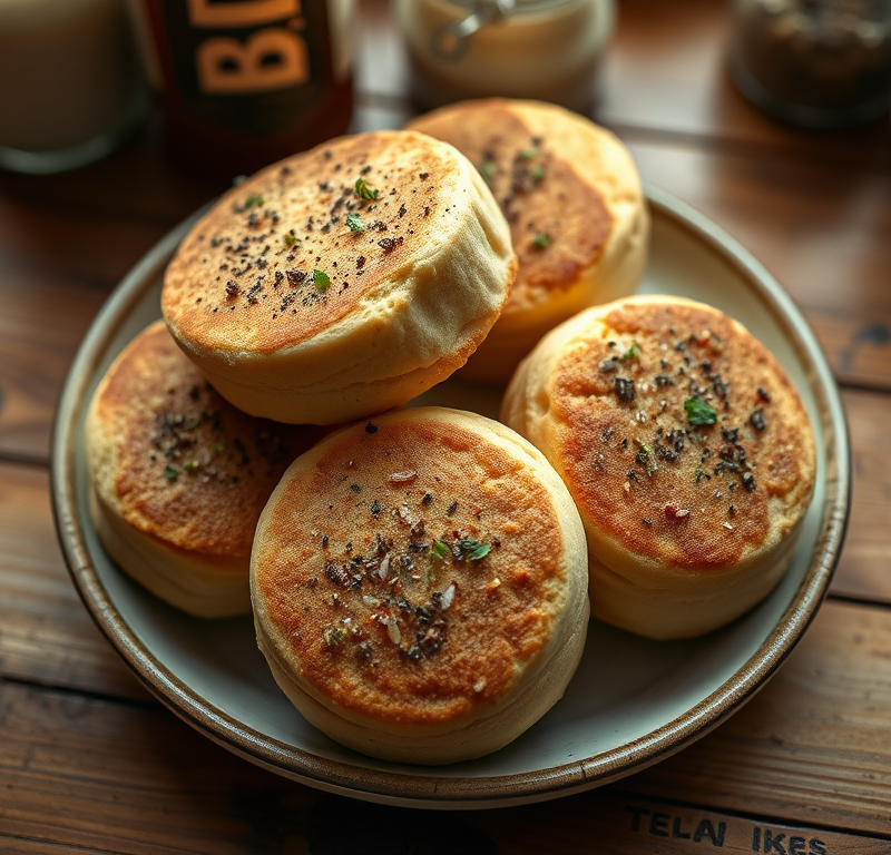 Homemade English Muffins — Gran Cooks