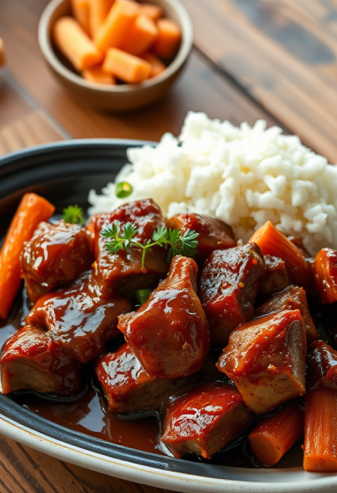 Honey BBQ Pork (Slow Cooker) — Gran Cooks