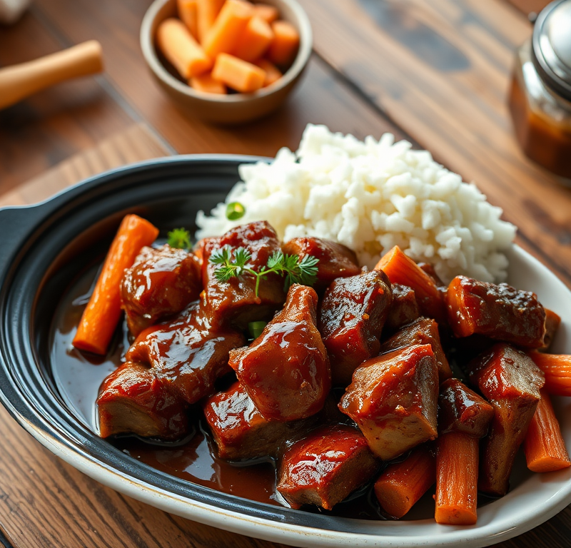 Honey BBQ Pork (Slow Cooker) — Gran Cooks
